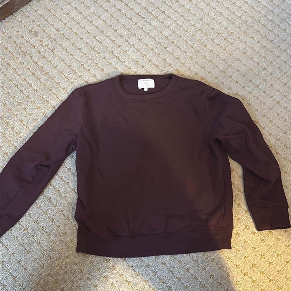 Primark Men's Crewneck Sweater - Dark Brown